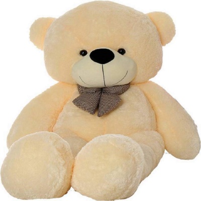 5 Feet Teddy Bear Large Very Soft Lovable/Hug-Gable 60 inches Teddy Bears Girlfriend/Birthday, Wedding Gift (Cream)