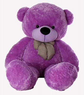 ToYBULK Real Giant 6.5 Feet Large Very Soft Lovable/Hug-Gable Teddy Bears 78 inch Girlfriends/Birthday, Wedding Gift (purple)