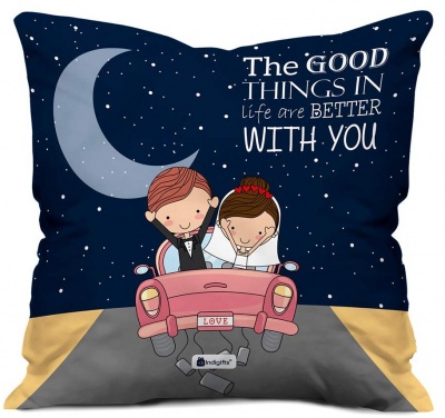 Valentine Gifts for Girlfriend Love Quote Cushion Cover 12