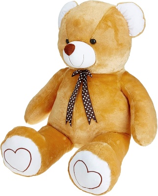 ToYBULK 3.5 Feet quality Teddy Bear soft toys Brown Colour 