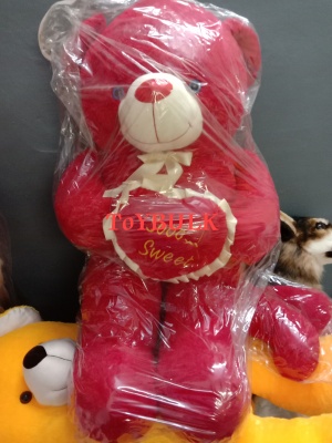 ToYBULK premium quality 4 feet Teddy Bear Red Colour